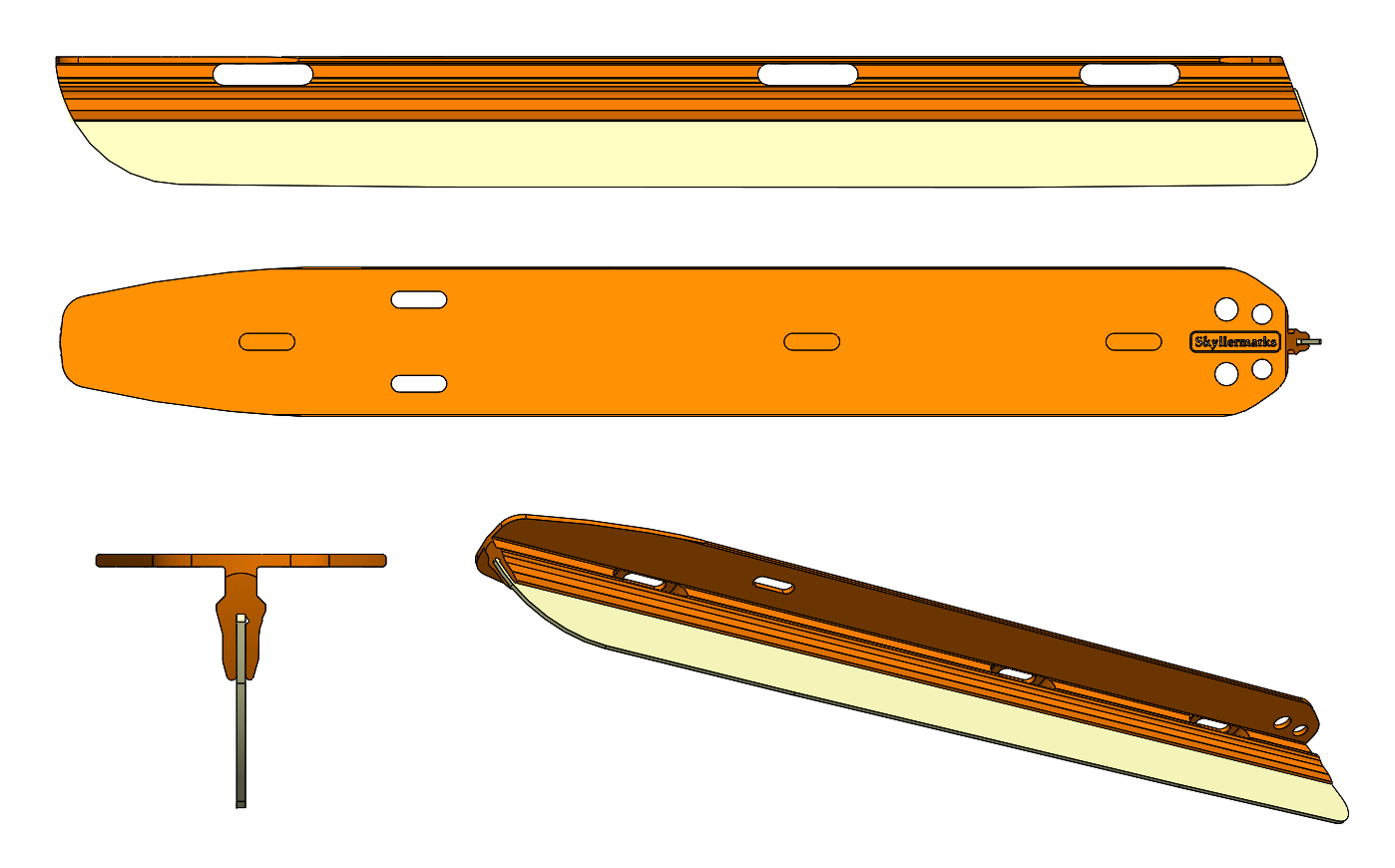 Skyllermarks Orange 39cm