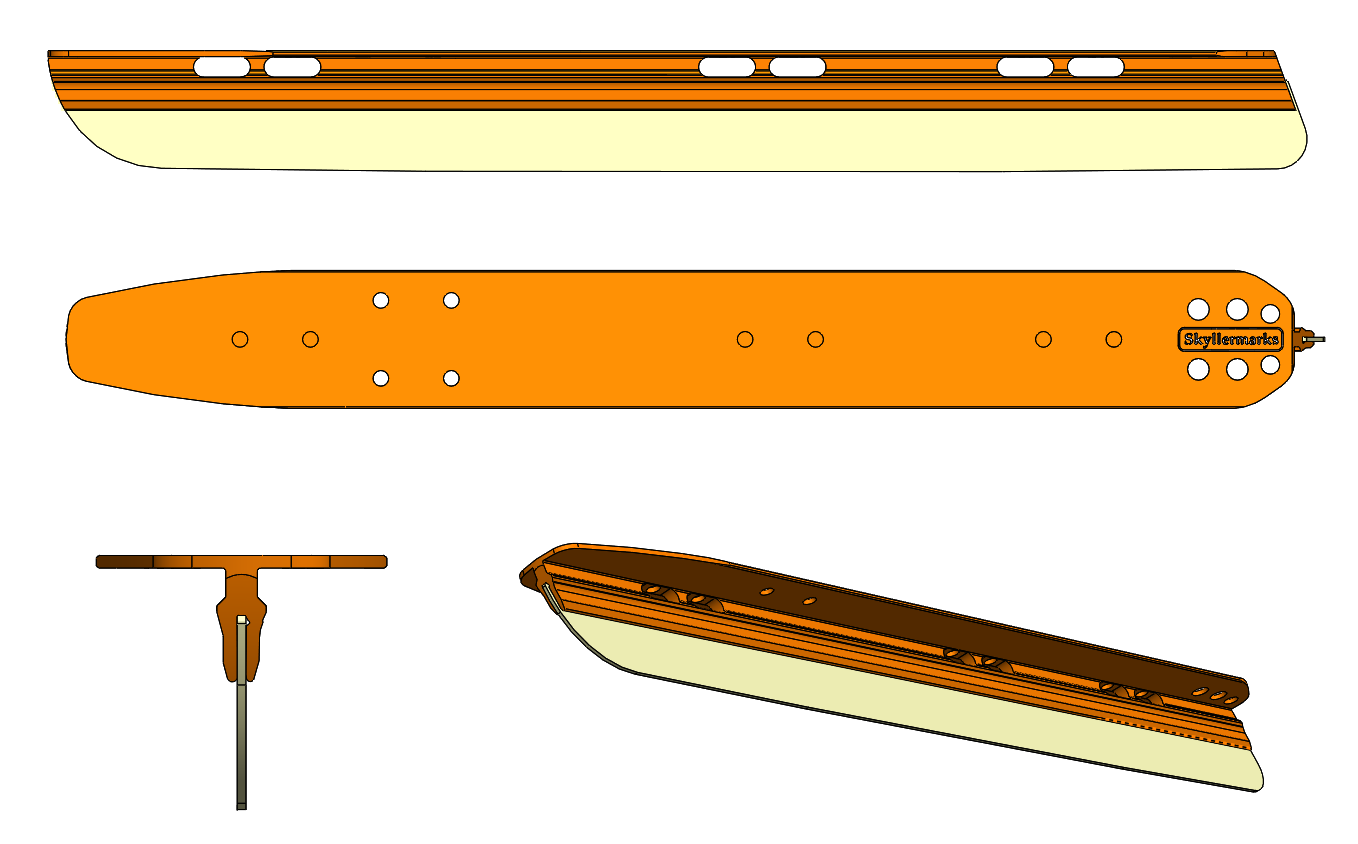 Skyllermarks BC Orange 42cm